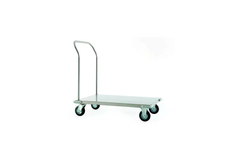 Carrello portacasse in Inox 