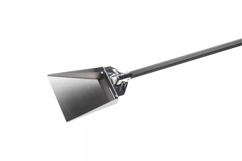 Stainless steel shovel for ash removal