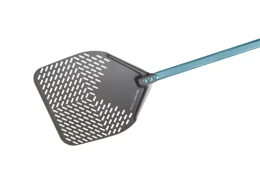 Evoluzione pala per pizza rettangolare forata in alluminio S.H.A.