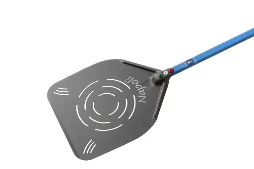 Rectangular perforated pizza peel Napoli