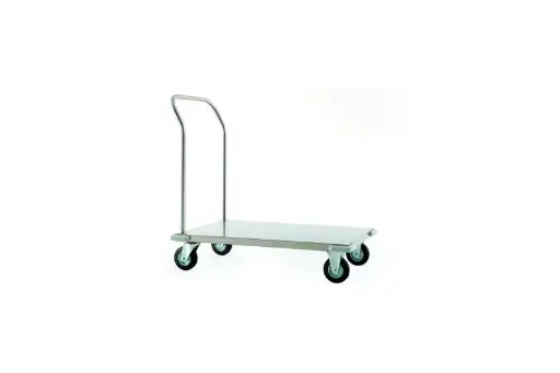 Carrello portacasse in Inox 